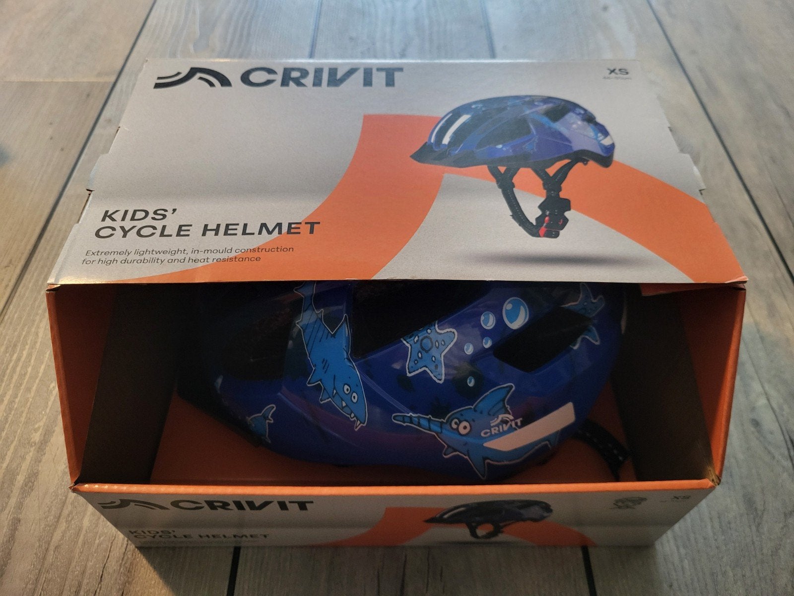Crivit Kinderfietshelm Blauw Maat XS, XS, Jongen of Meisje, Ophalen of Verzenden, Zo goed als nieuw