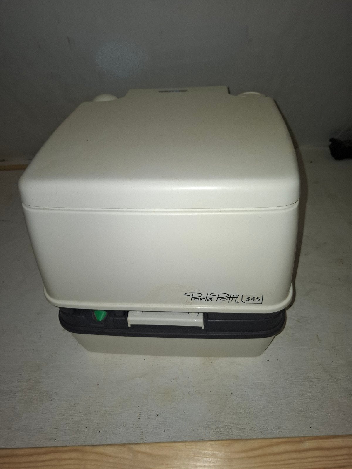 Thetford Porta Potti 345 draagbaar toilet, Caravans en Kamperen, Ophalen, Gebruikt