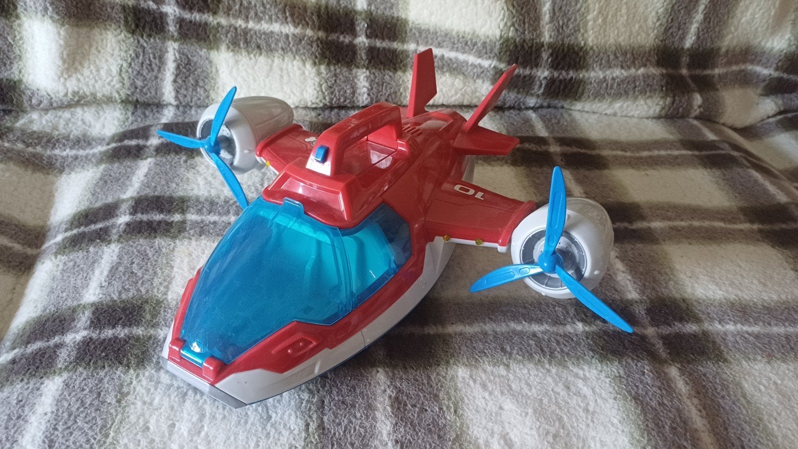 PAW Patrol helicopter als nieuw, geluid en licht, Ophalen of Verzenden, Zo goed als nieuw, Jongen of Meisje