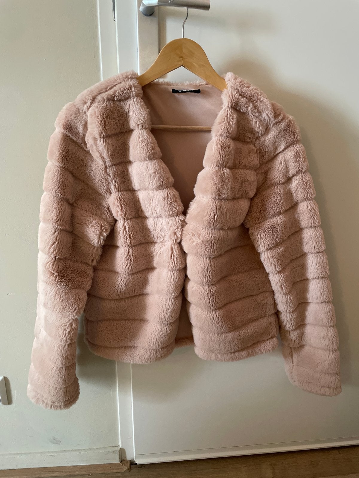 Roze jas maat M, Ophalen, Gedragen, Maat 38/40 (M), Roze