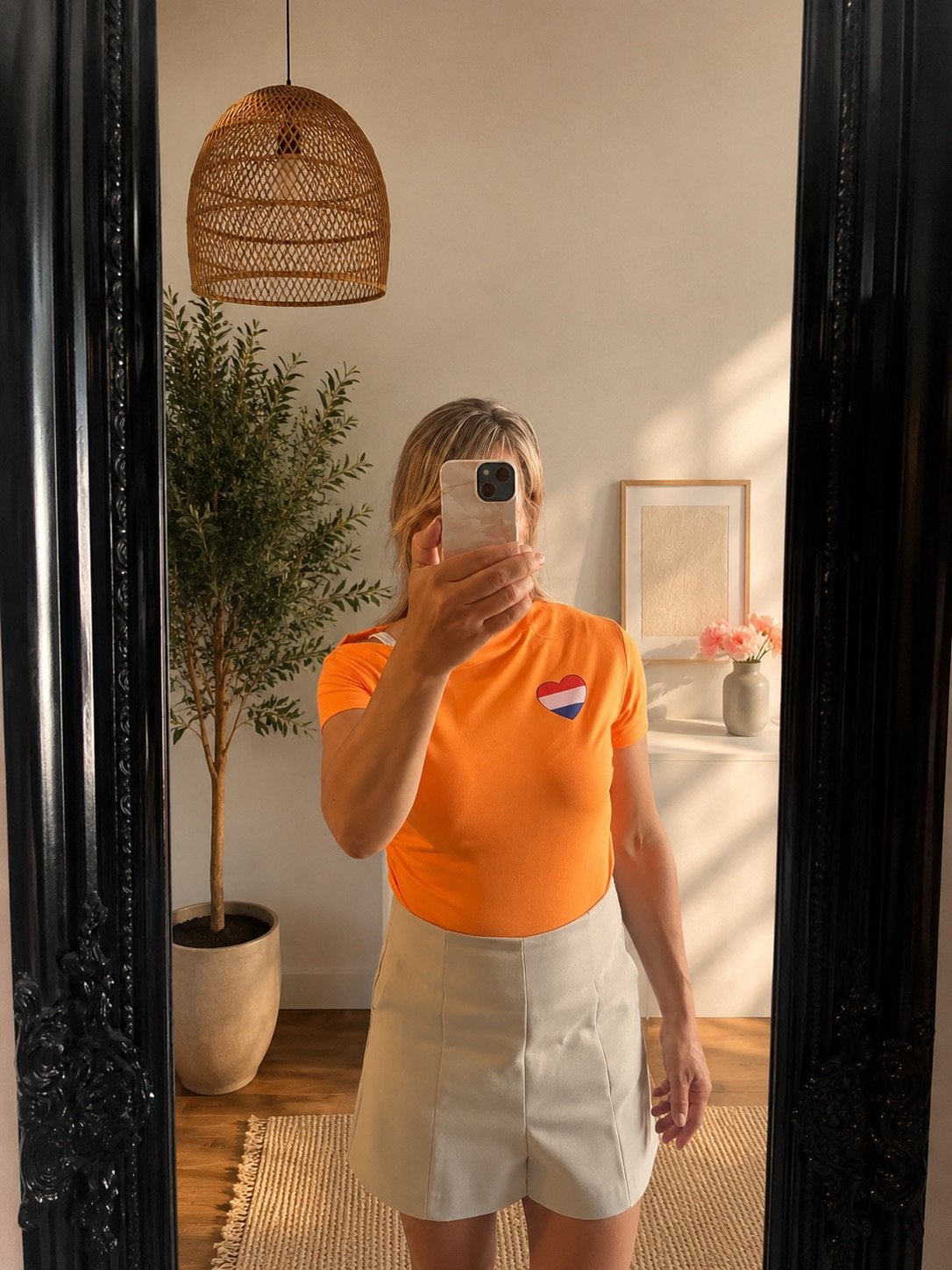 Elegant WK ‘26 shirt, Oranje, Ophalen of Verzenden, Zo goed als nieuw, Korte mouw