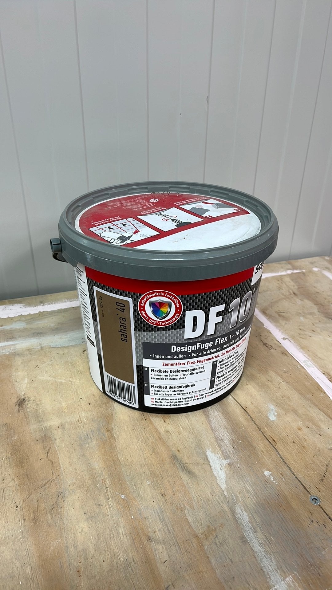 Sopro DF10 Voegmiddel Sahara - ca. 4kg over, Ophalen of Verzenden, Gebruikt