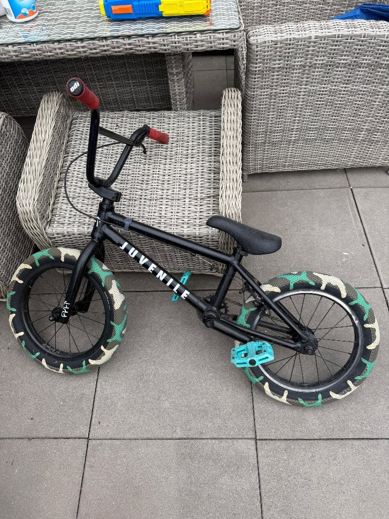 BMX fiets kinderen, Fietsen en Brommers, Fietsen | Jongens, Ophalen, Gebruikt, 16 inch