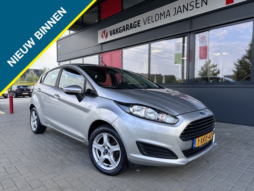 Ford Fiesta 1.0 STYLE 5-DRS. + AIRCO (bj 2014), 65 pk, Euro 5, 525 kg, 23 km/l
