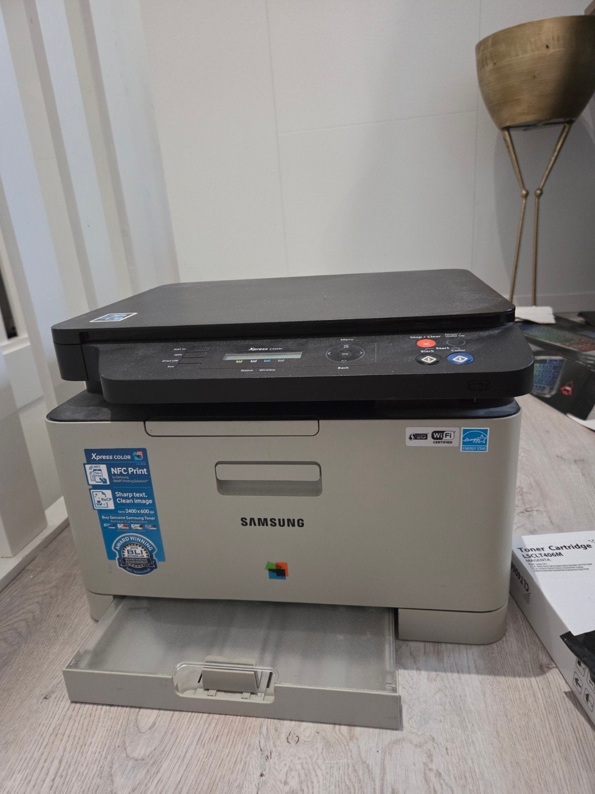 Samsung Xpress C460W  printer met cartridges, Ophalen, Kleur printen, Gebruikt, All-in-one