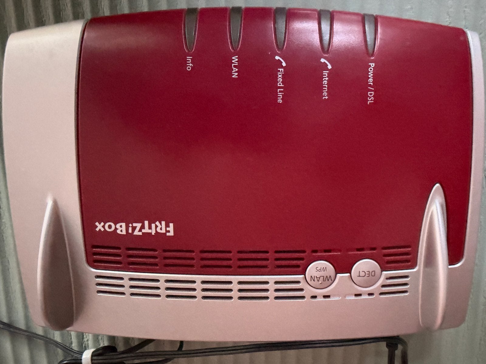 AVM FRITZ!Box 7490 Modem/Router - Dual-band Wifi AC+N, Ophalen of Verzenden, Gebruikt, Router met modem
