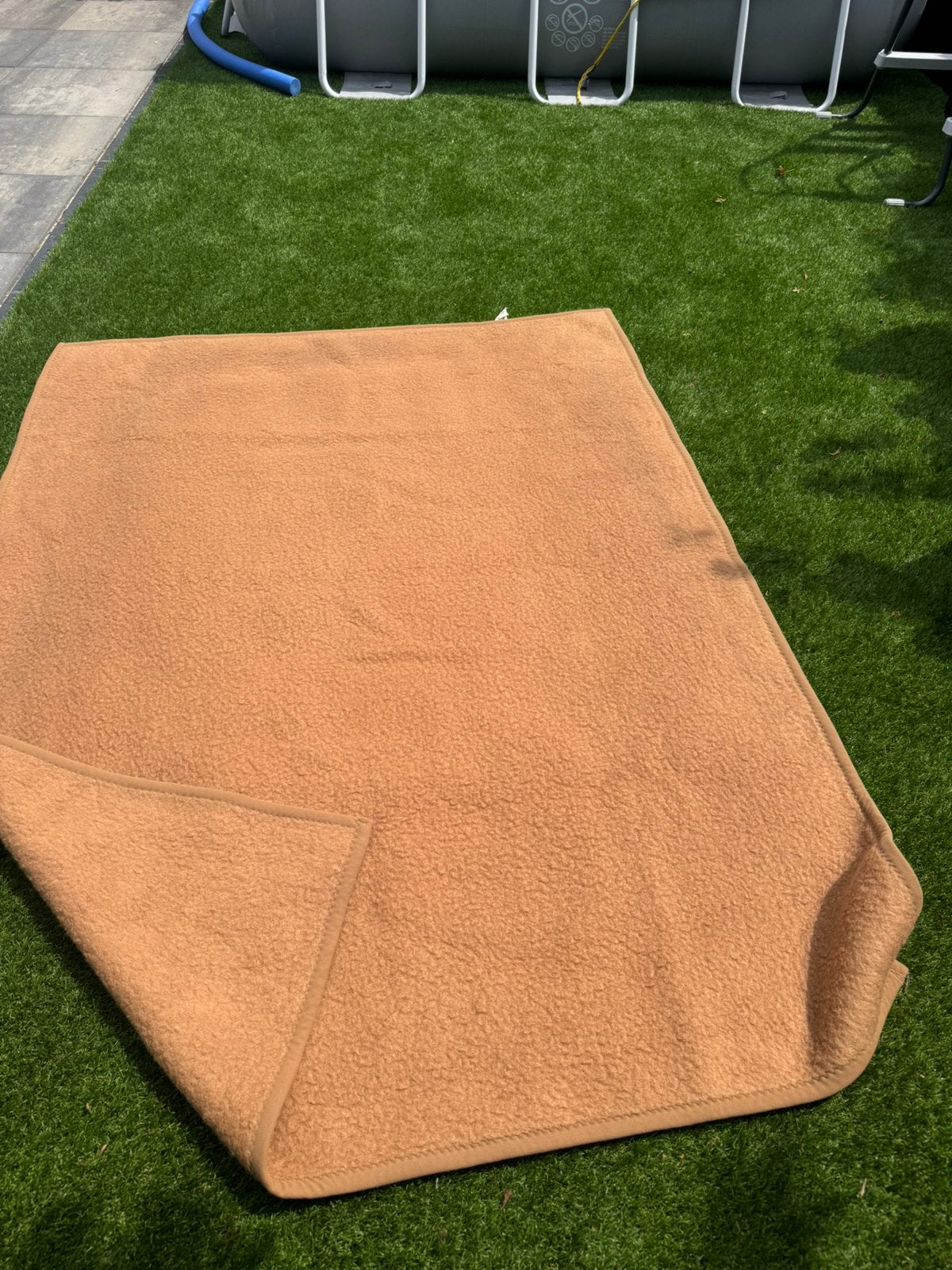 210x150 zuiver wollen deken in perfecte staat!, Ophalen of Verzenden, Zo goed als nieuw
