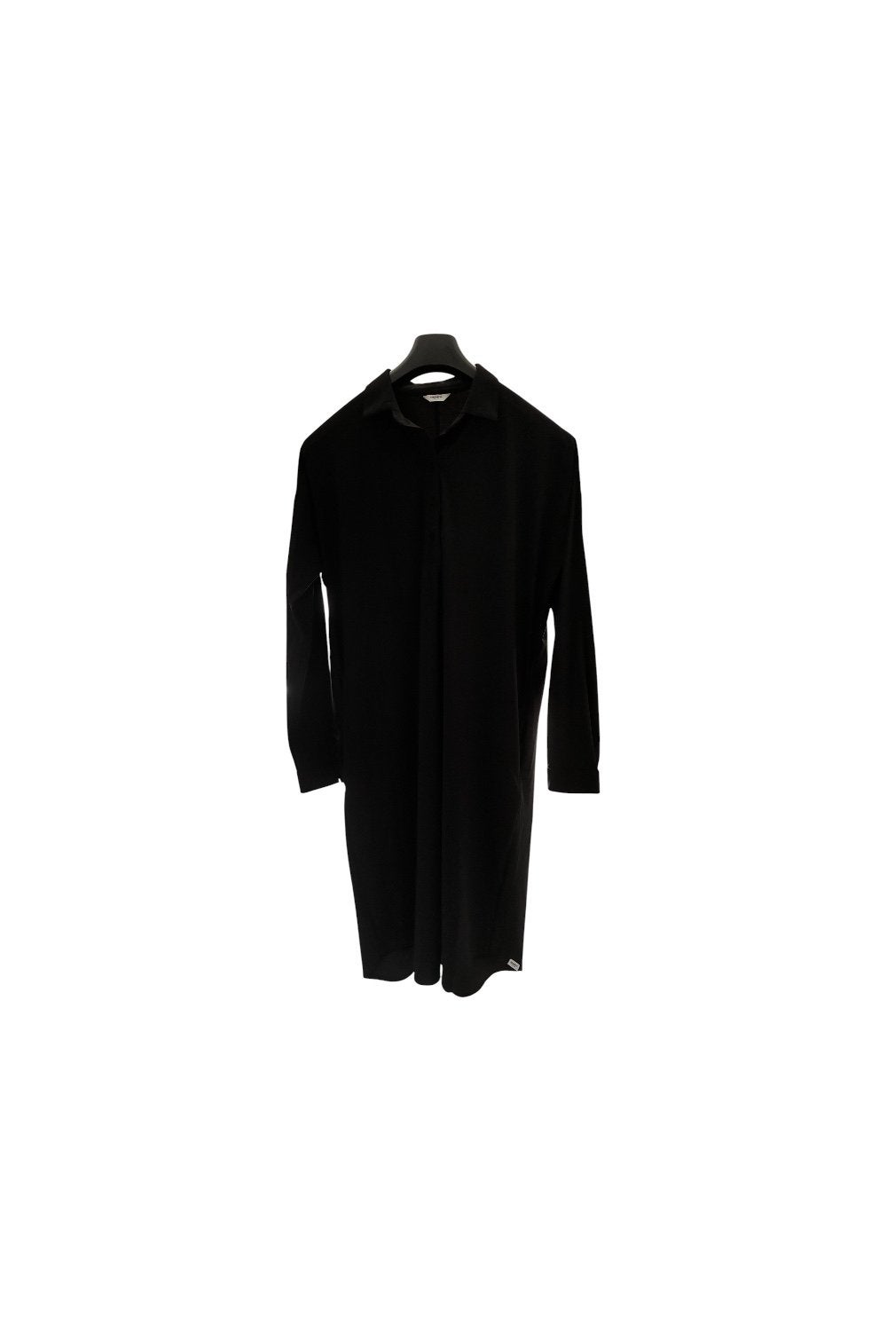 Overhemdjurk van Penn & Ink, Kleding | Dames, Jurken, Verzenden, Zwart, Maat 42/44 (L), Zo goed als nieuw