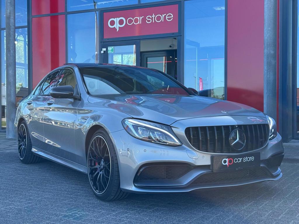 Mercedes-Benz C-klasse AMG 63 Premium Panorama | Memory | Bu, Automaat, Achterwielaandrijving, Gebruikt, Lichtsensor