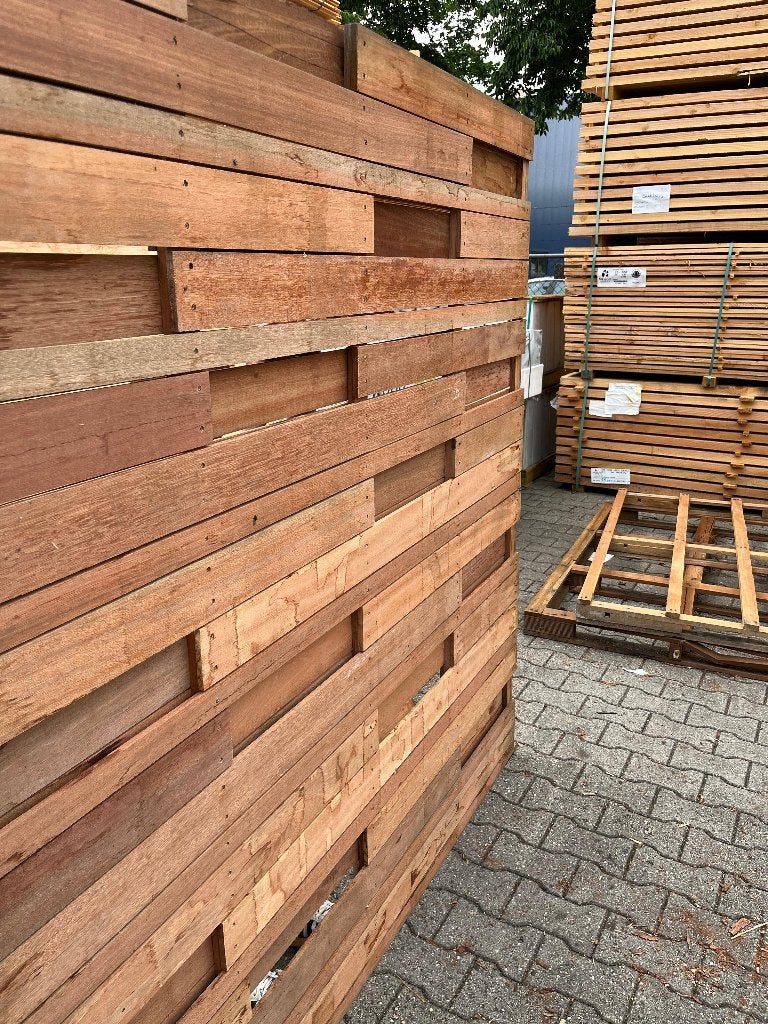 hardhouten tuinscherm, tuinafscheiding, restpartij, Ophalen, Gebruikt, 200 cm of meer, X