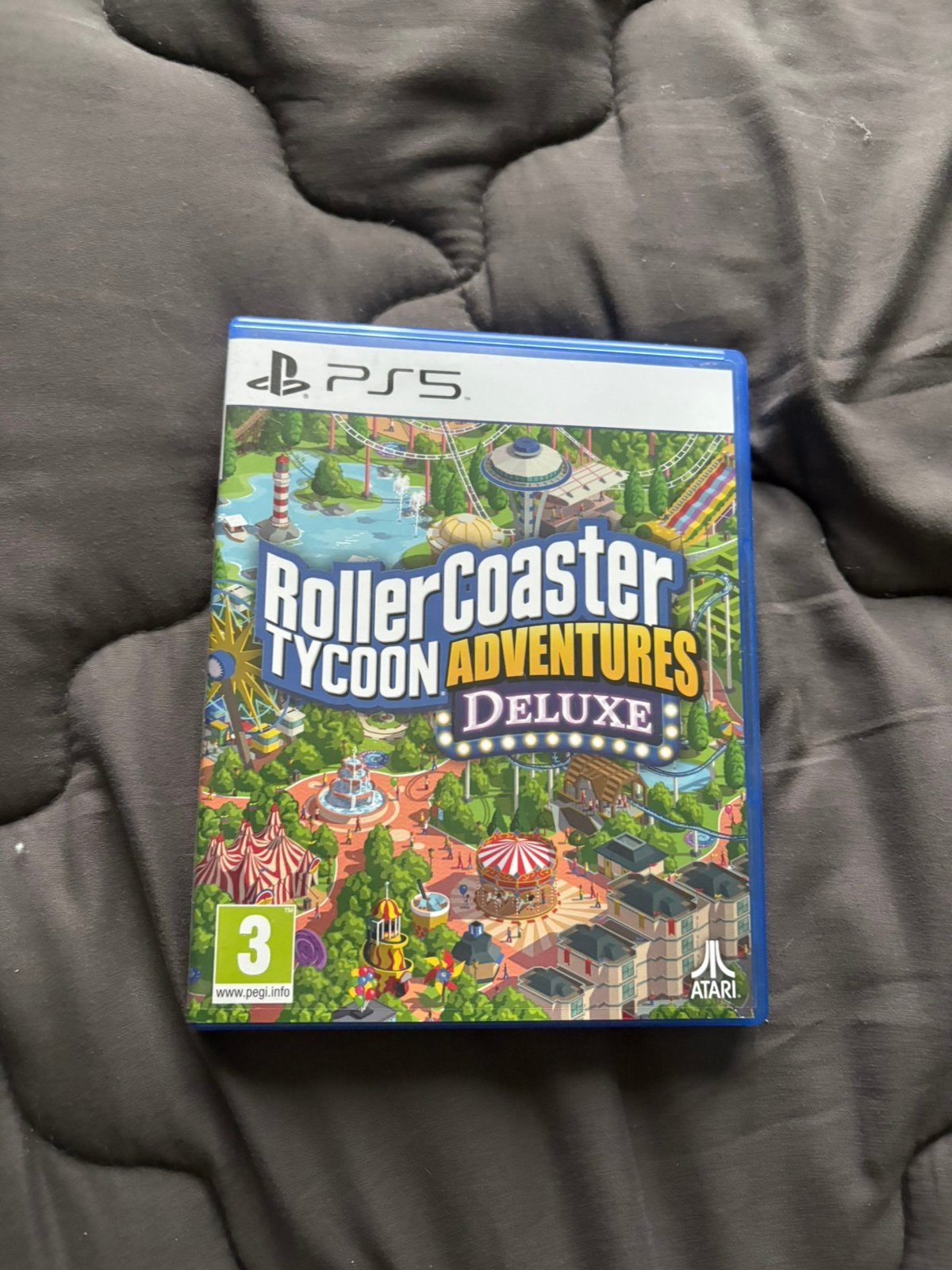 Rollercoaster Tycoon Adventures Deluxe PS5!, Ophalen, 1 speler, Zo goed als nieuw, Strategie en Constructie