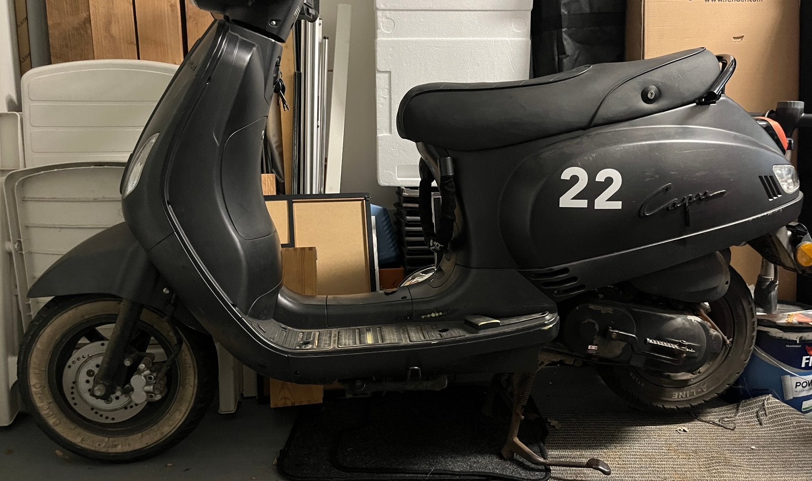 Scooter Capri advertentie goed lezen!, Fietsen en Brommers, Ophalen, Gebruikt, Maximaal 45 km/u, Benzine