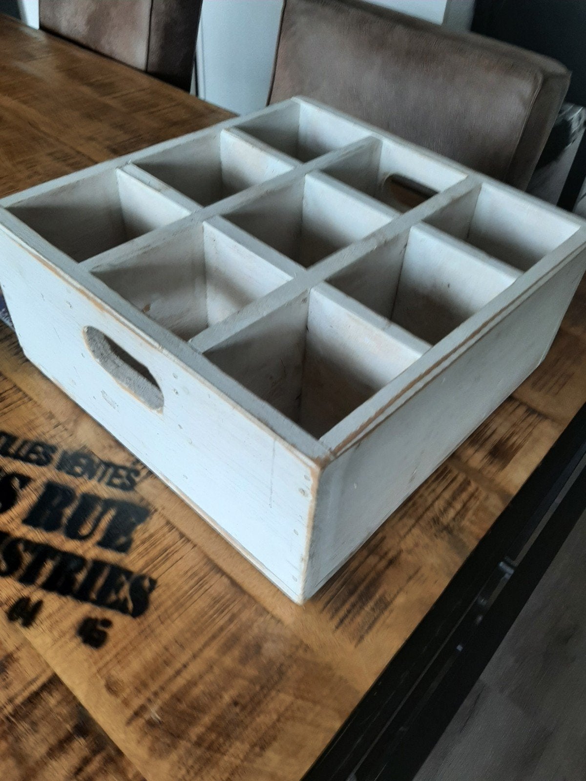 mooie stoere kist h 16 38x39 cm, Ophalen, Zo goed als nieuw, 50 tot 100 cm, Minder dan 50 cm