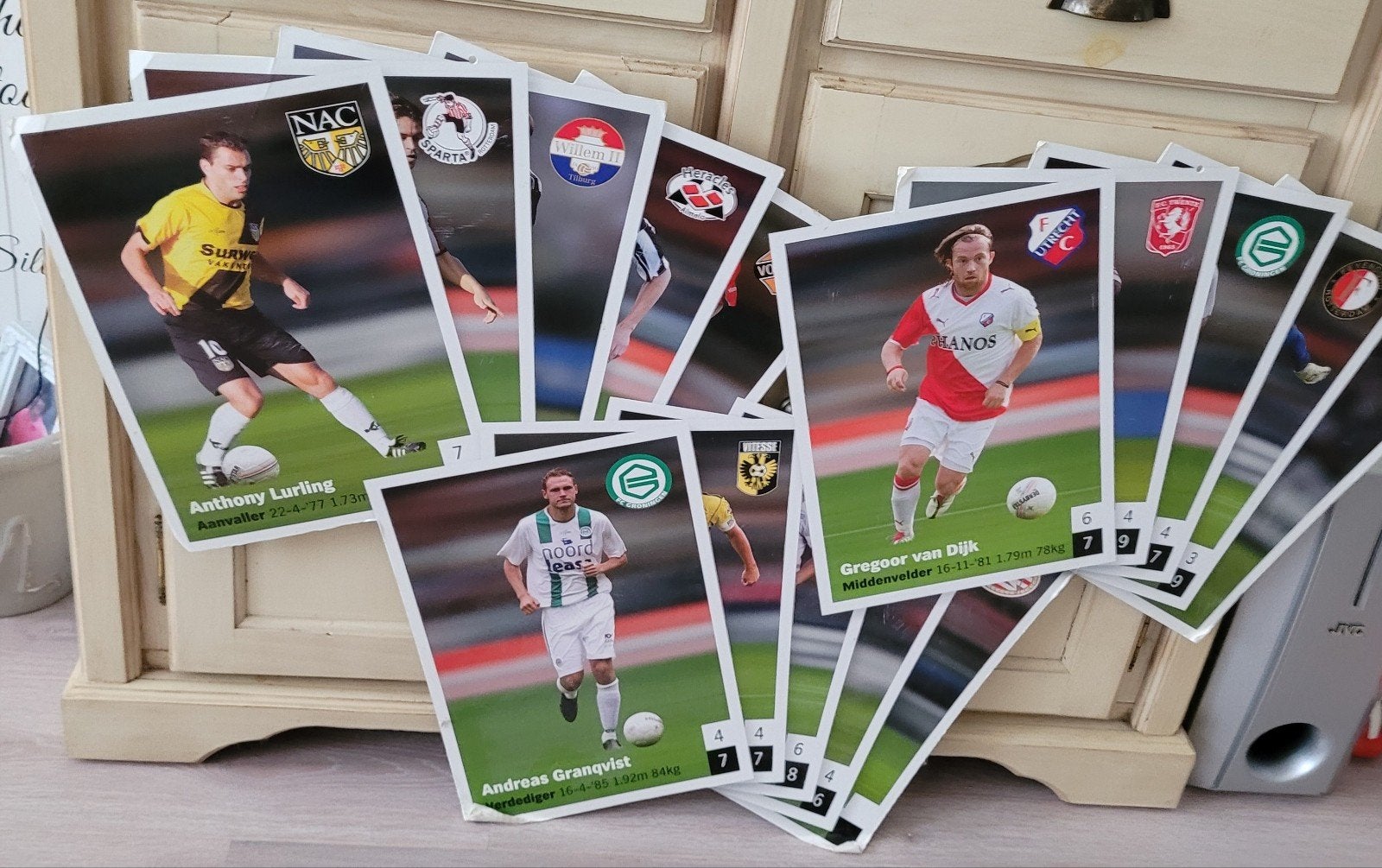 voetbal fan gezocht, Ophalen