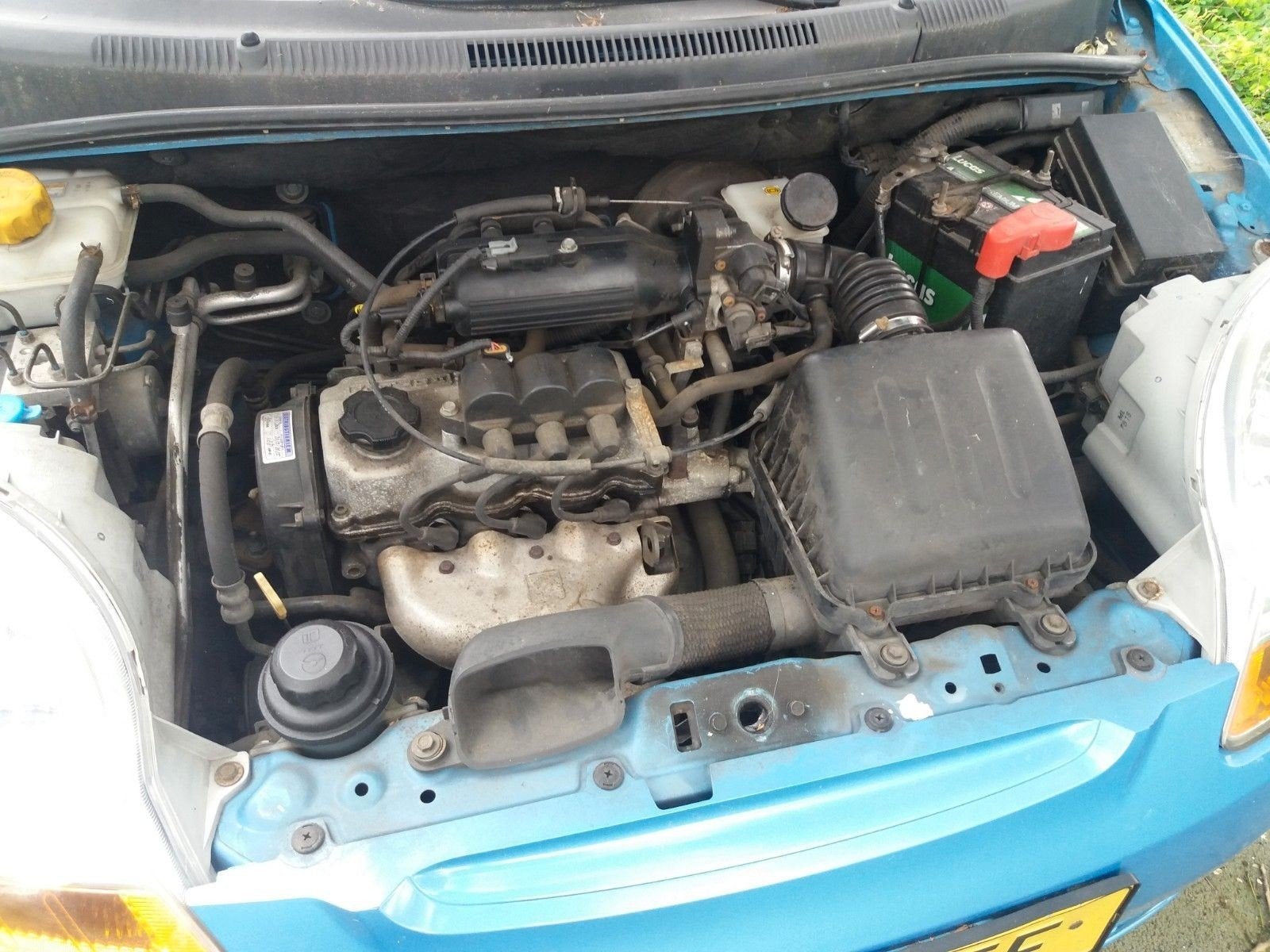 Chevrolet matiz blauw voor onderdelen, Ophalen, Gebruikt, BMW