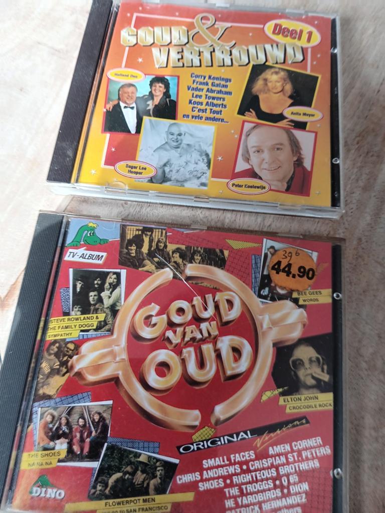 Goud & Vertrouwd Deel 1 & Goud van Oud CD's, Ophalen of Verzenden, Gebruikt, Nederlandstalig