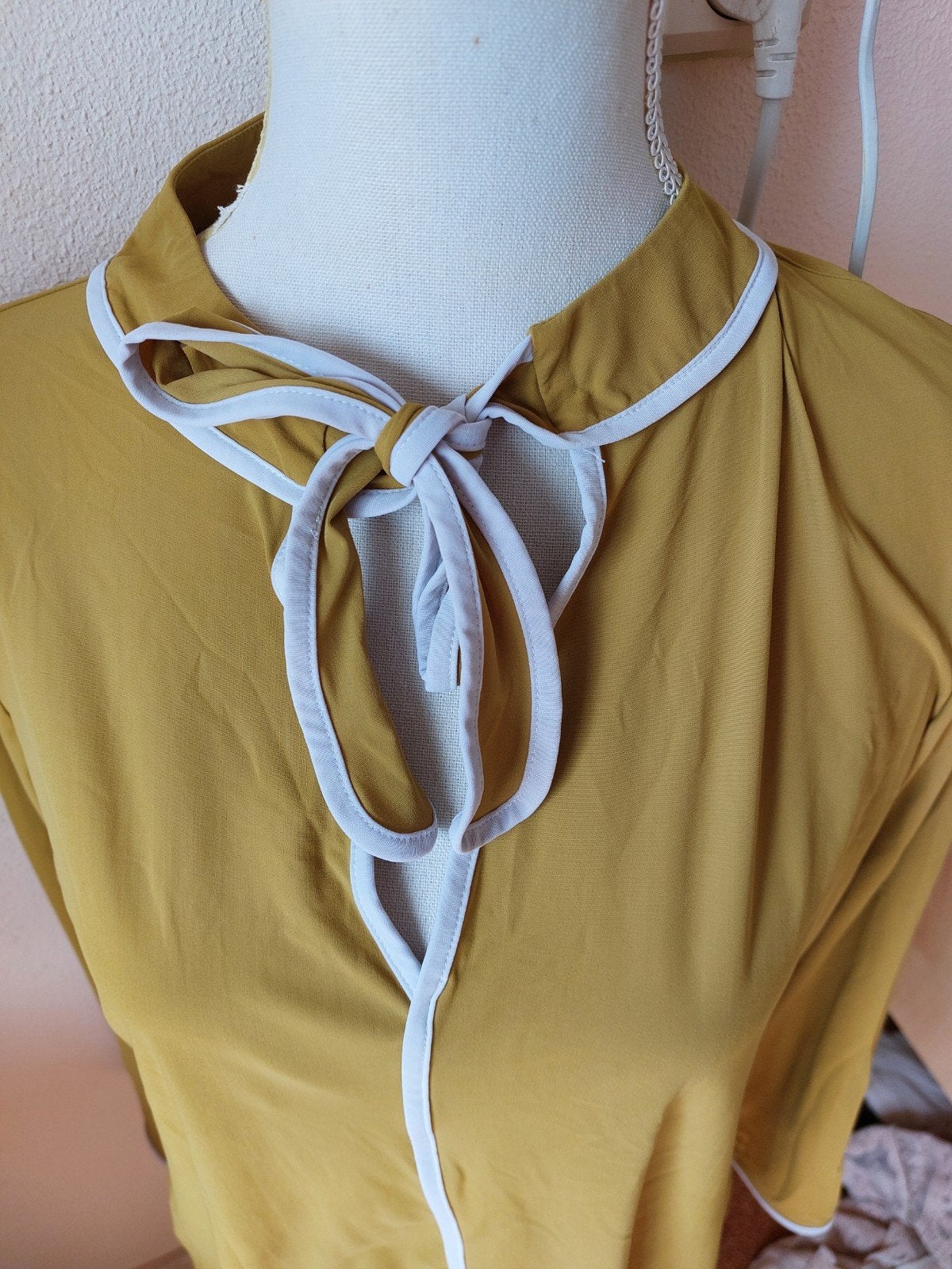 Studio Anneloes Travelstof Blouse - Maat L 40/42, Studio Anneloes, Geel, Maat 42/44 (L), Ophalen of Verzenden