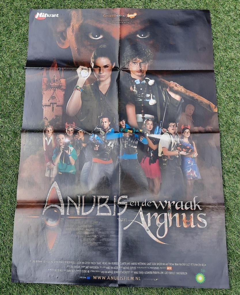 Grote Poster Hitkrant 2009 Het Huis Anubis / Kristen Stewart, Ophalen of Verzenden, Gebruikt, A1 t/m A3, Film en Tv
