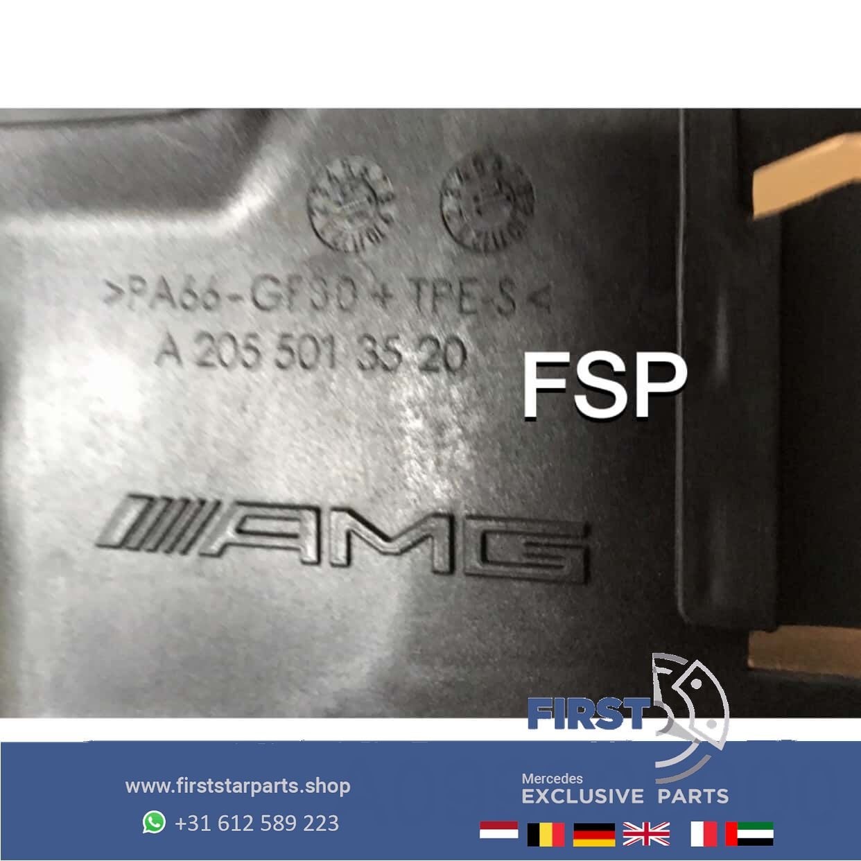 A0999069000 63 AMG Ventilator Mercedes W205 W213 W222 C190 C, Gebruikt, -, Ophalen of Verzenden, -