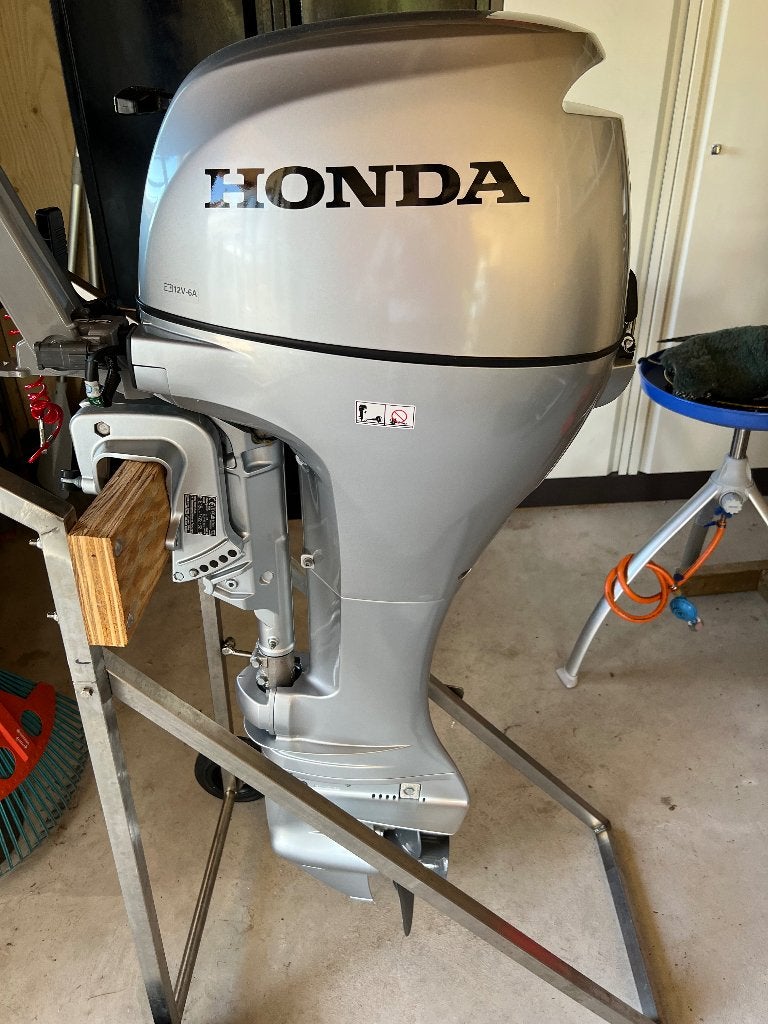 Honda buitenboordmotor 10pk - zgan - langstaart, Ophalen of Verzenden, Zo goed als nieuw, Benzine, 5 tot 10 pk