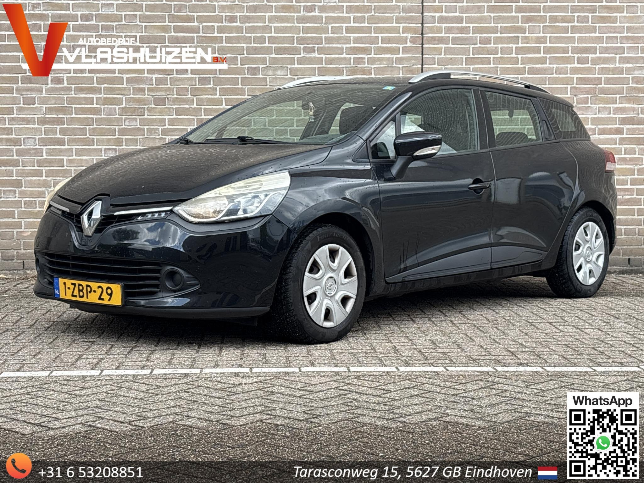 Renault Clio Estate 1.5 dCi ECO Expression | Cruise | Airco, Auto's, Voorwielaandrijving, Euro 5, Stof, Gebruikt