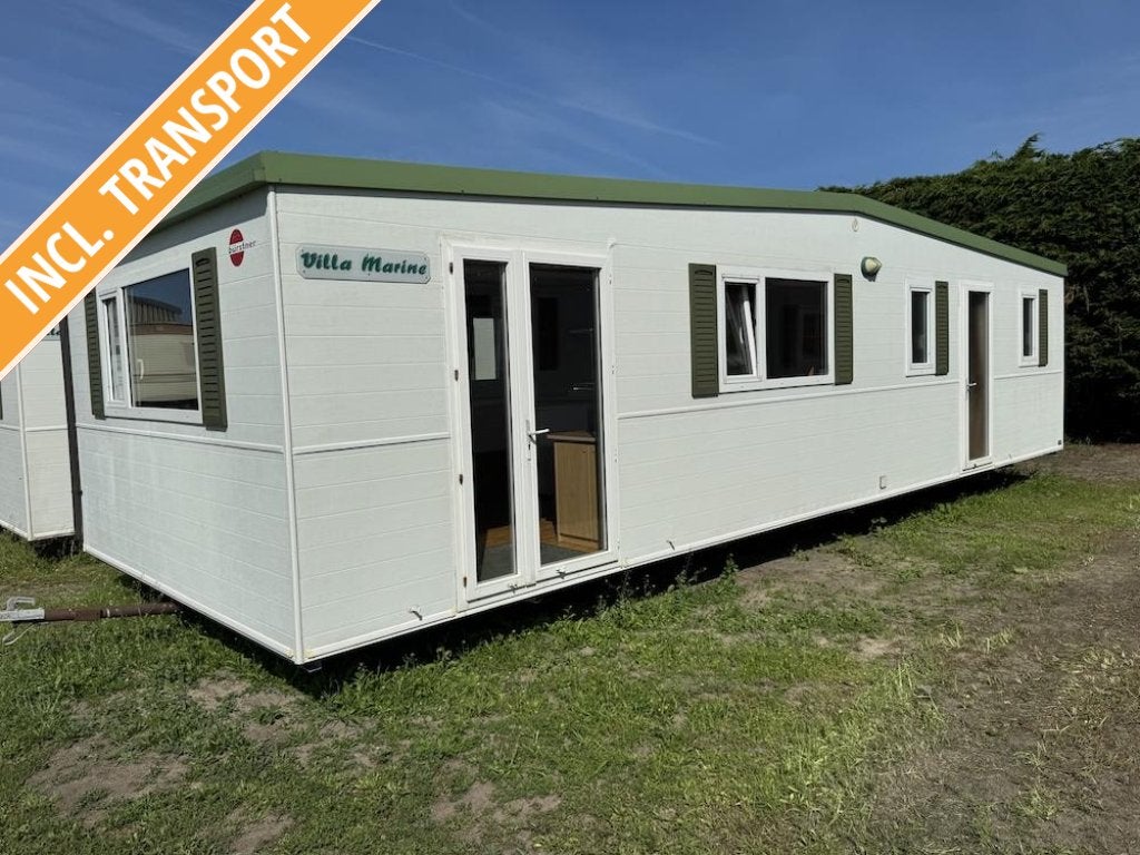 Bürstner Villa Marine winterhard chalet, gratis geb, Caravans en Kamperen, Tot en met 4