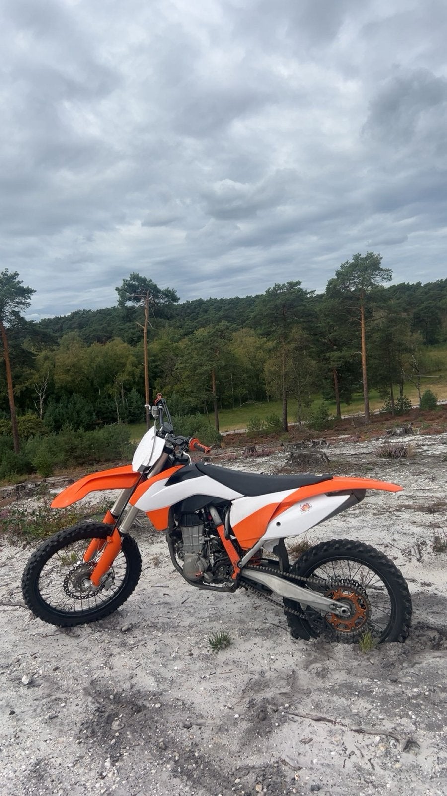 Ktm sxf 450 2013, Ophalen, Gebruikt, Benzinemotor, 1800 rpm of meer