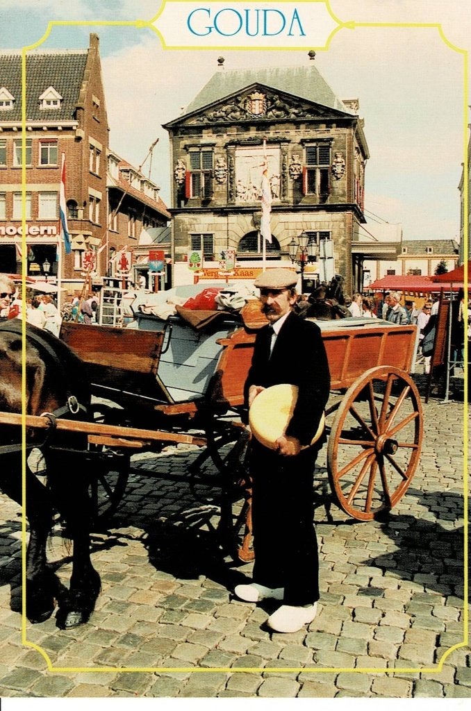 Gouda, Ophalen of Verzenden, 1960 tot 1980, Gelopen, Zuid-Holland