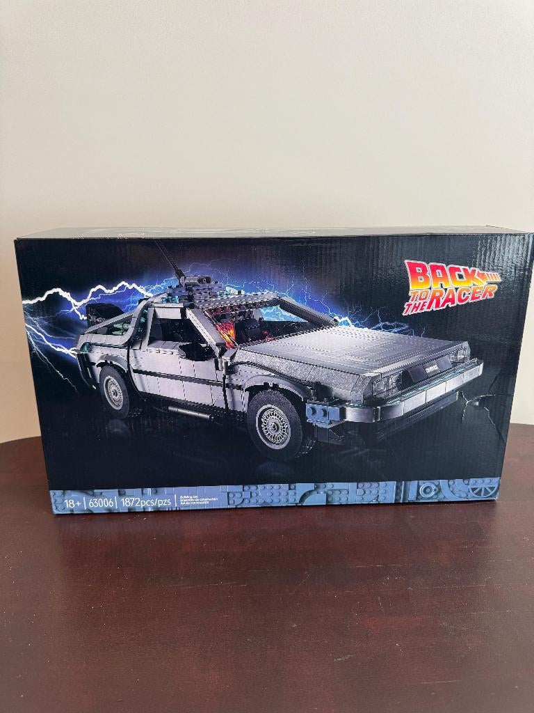 back to the future bouwset, Overige merken, Auto, Groter dan 1:32, Nieuw