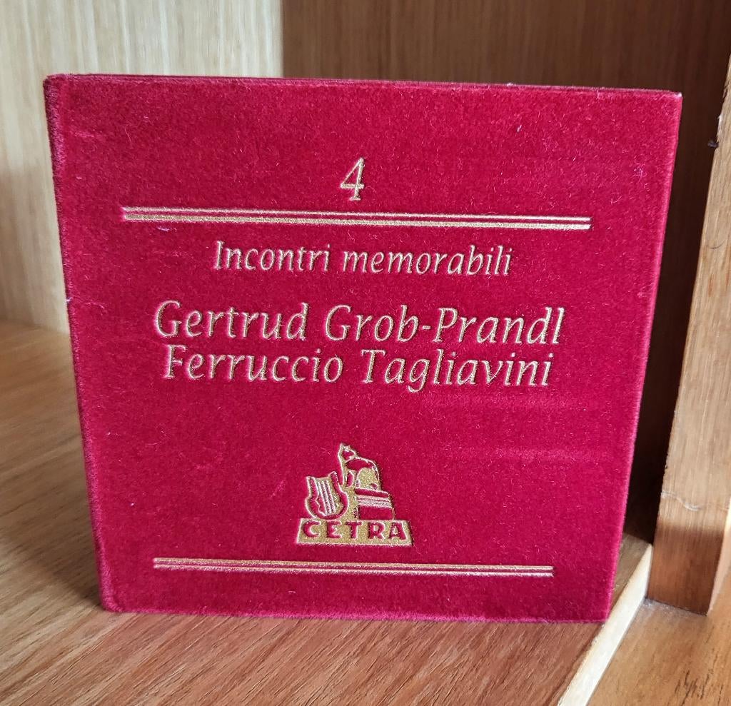 Incontri memorabili 4: Ferruccio Tagliavinni - Cd+ booklet, Boxset, Opera of Operette, Ophalen of Verzenden, Zo goed als nieuw