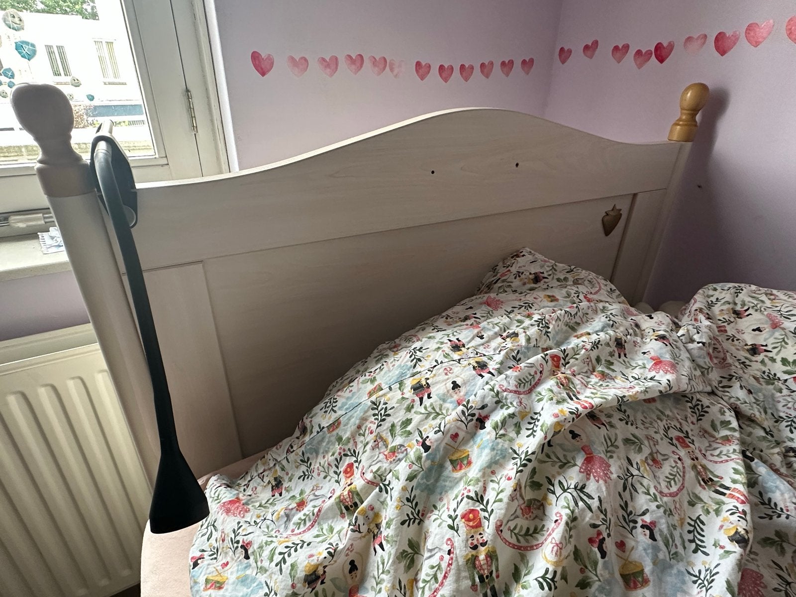 Cilek Kinderbed 200x100 cm - Goede kwaliteit, Ophalen, Eenpersoons, Wit, 200 cm