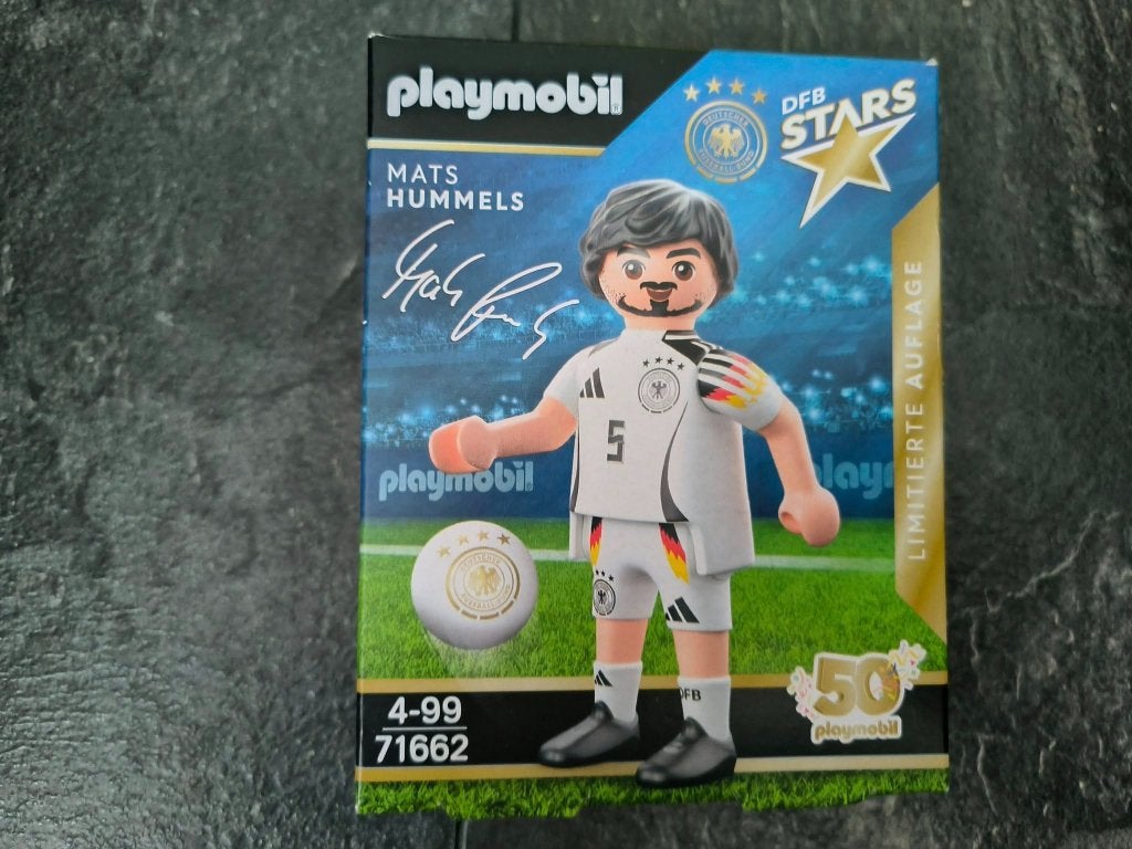Playmobil DFB Stars (Mats Hummels) nr.5, Complete set, Nieuw, Ophalen of Verzenden, Sports & action