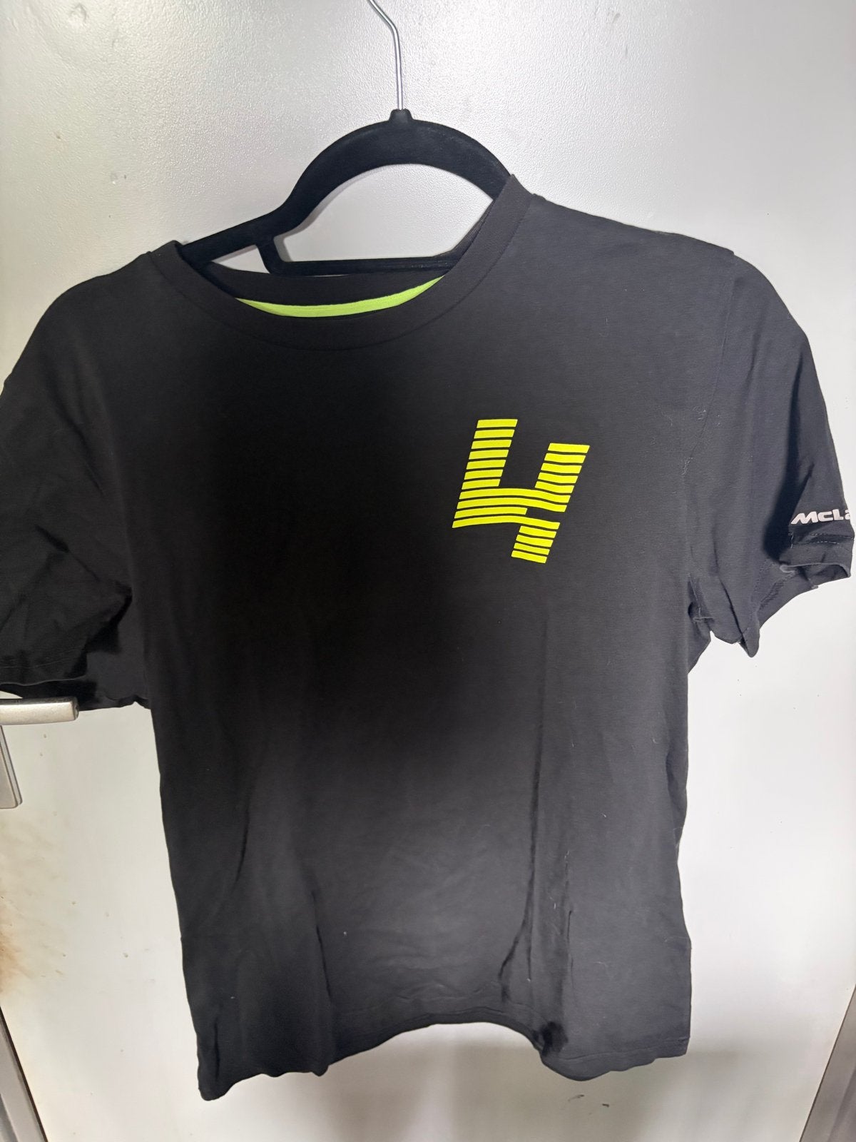 McLaren Lando Norris F1 T-shirt Maat M, Ophalen, Zo goed als nieuw, Maat 48/50 (M), Zwart