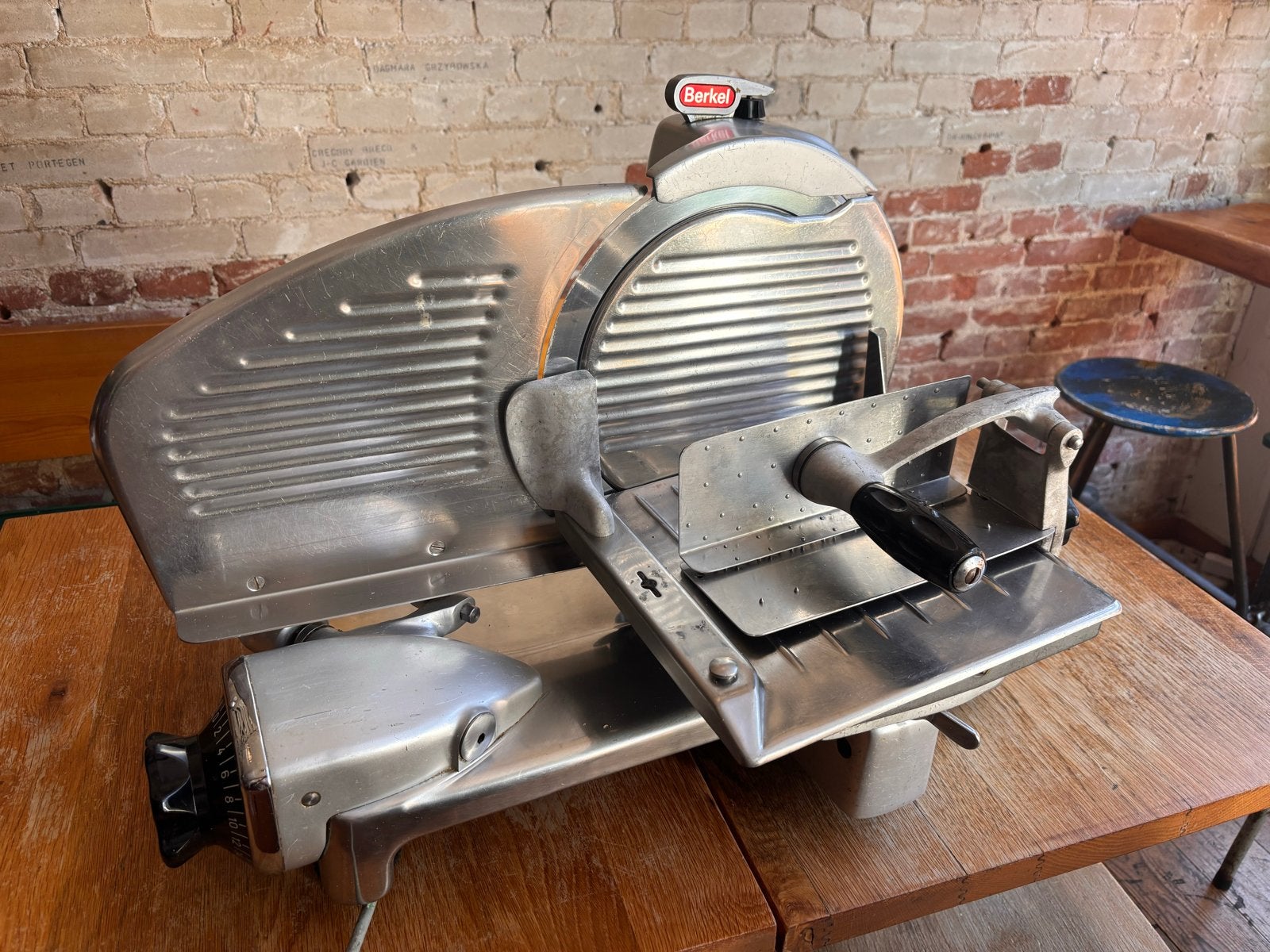 Profesioneel Berkel Snijmachine Model 834, Witgoed en Apparatuur, Onderdelen en Toebehoren, Gebruikt, Ophalen