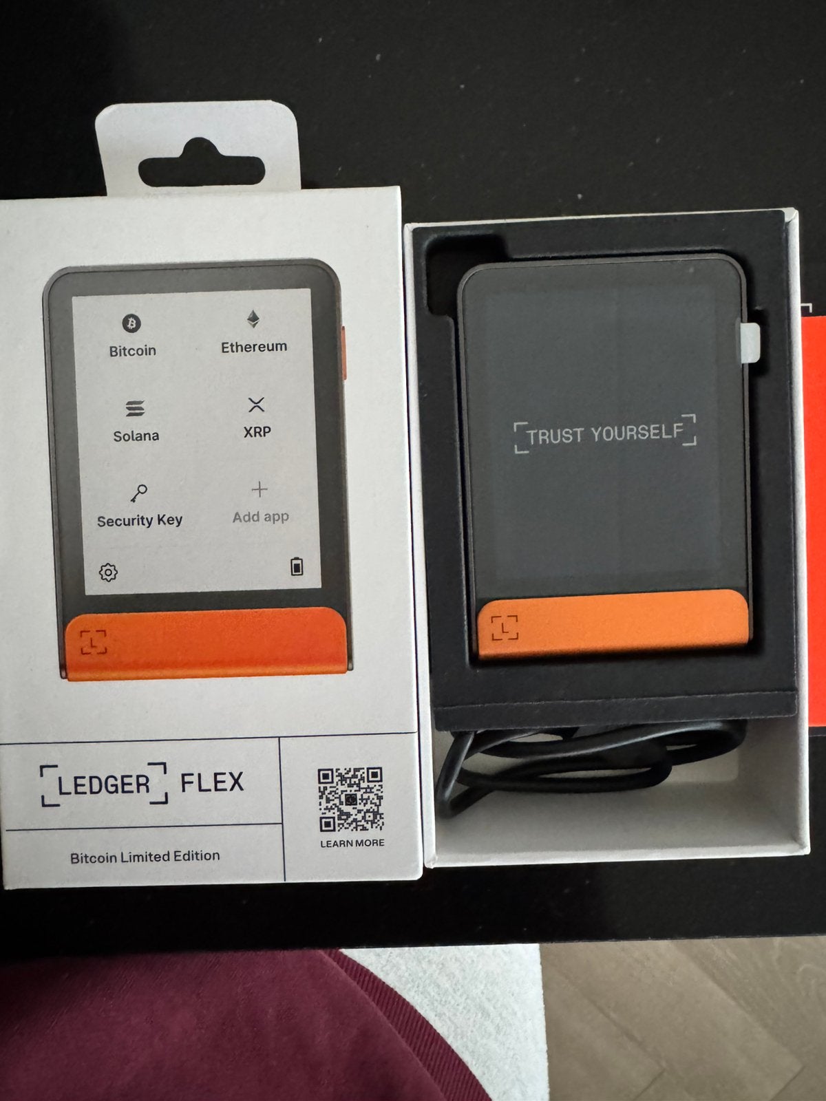 Ledger flex incl recovery sheet, Computers en Software, Ophalen of Verzenden, Zo goed als nieuw