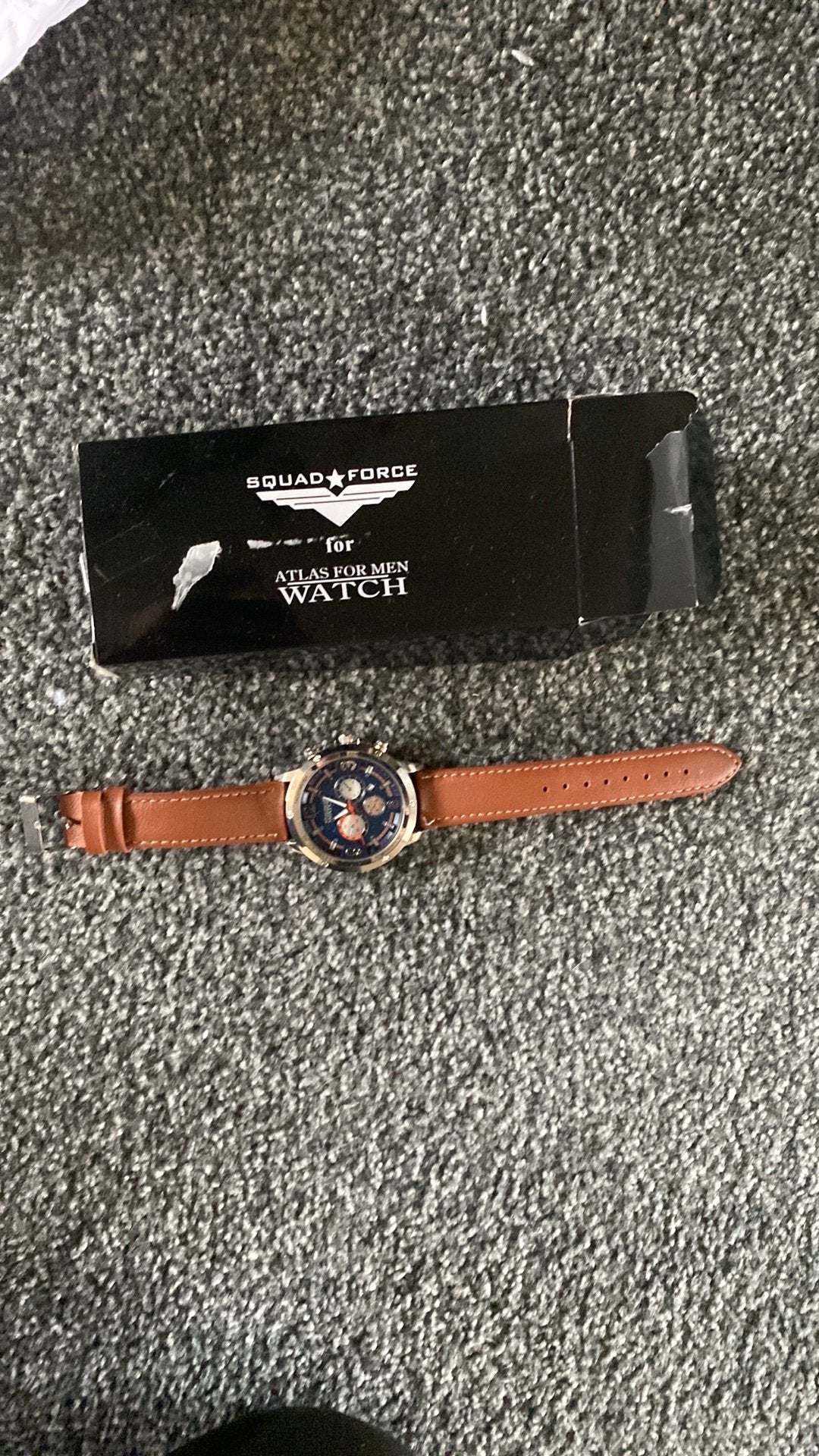 Squad force horloge, Ophalen of Verzenden, Zo goed als nieuw, Staal, Overige merken