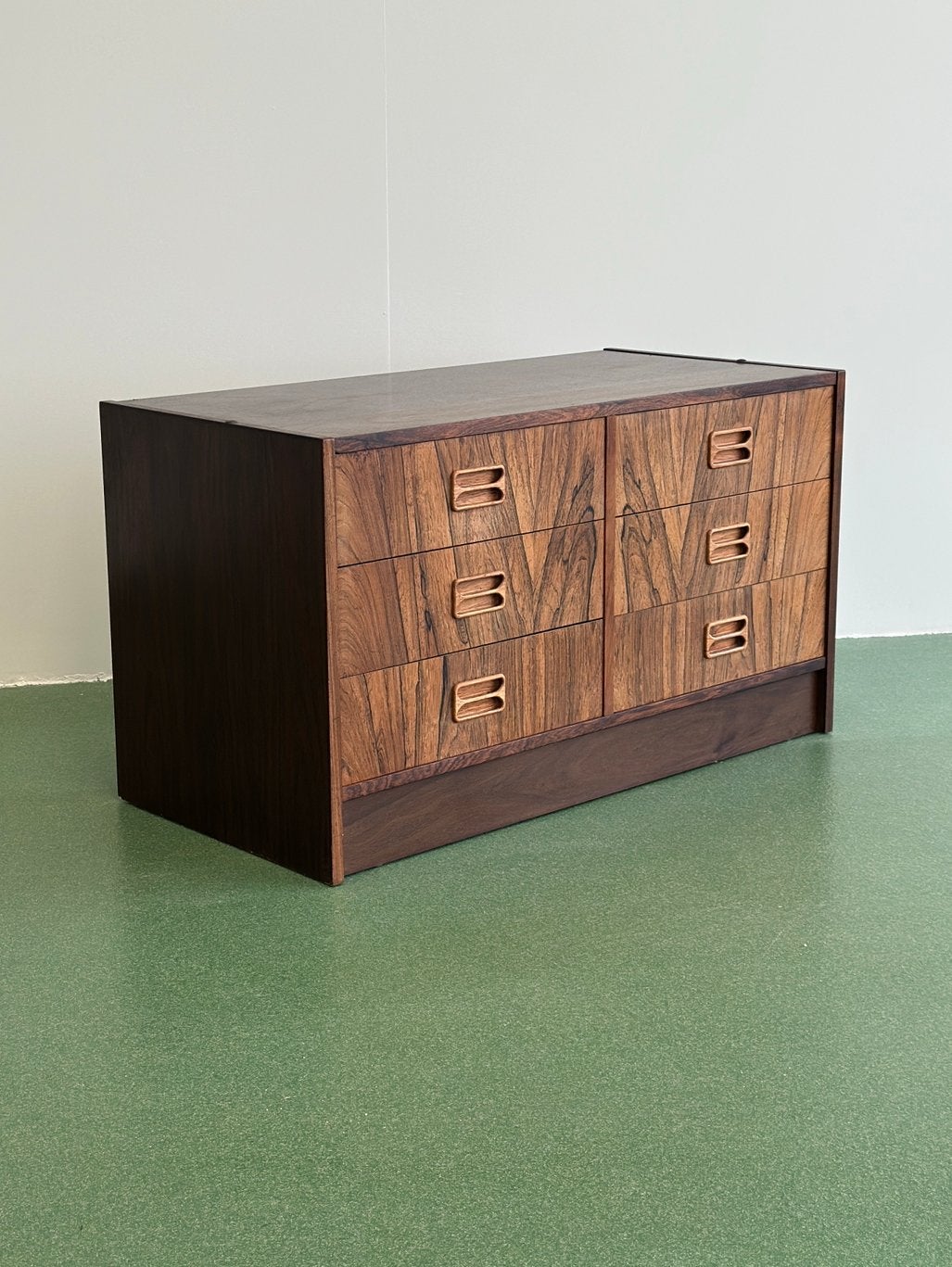 Vintage Midcentury Palissander Ladekast, Gebruikt, Minder dan 100 cm, 25 tot 50 cm, 50 tot 100 cm