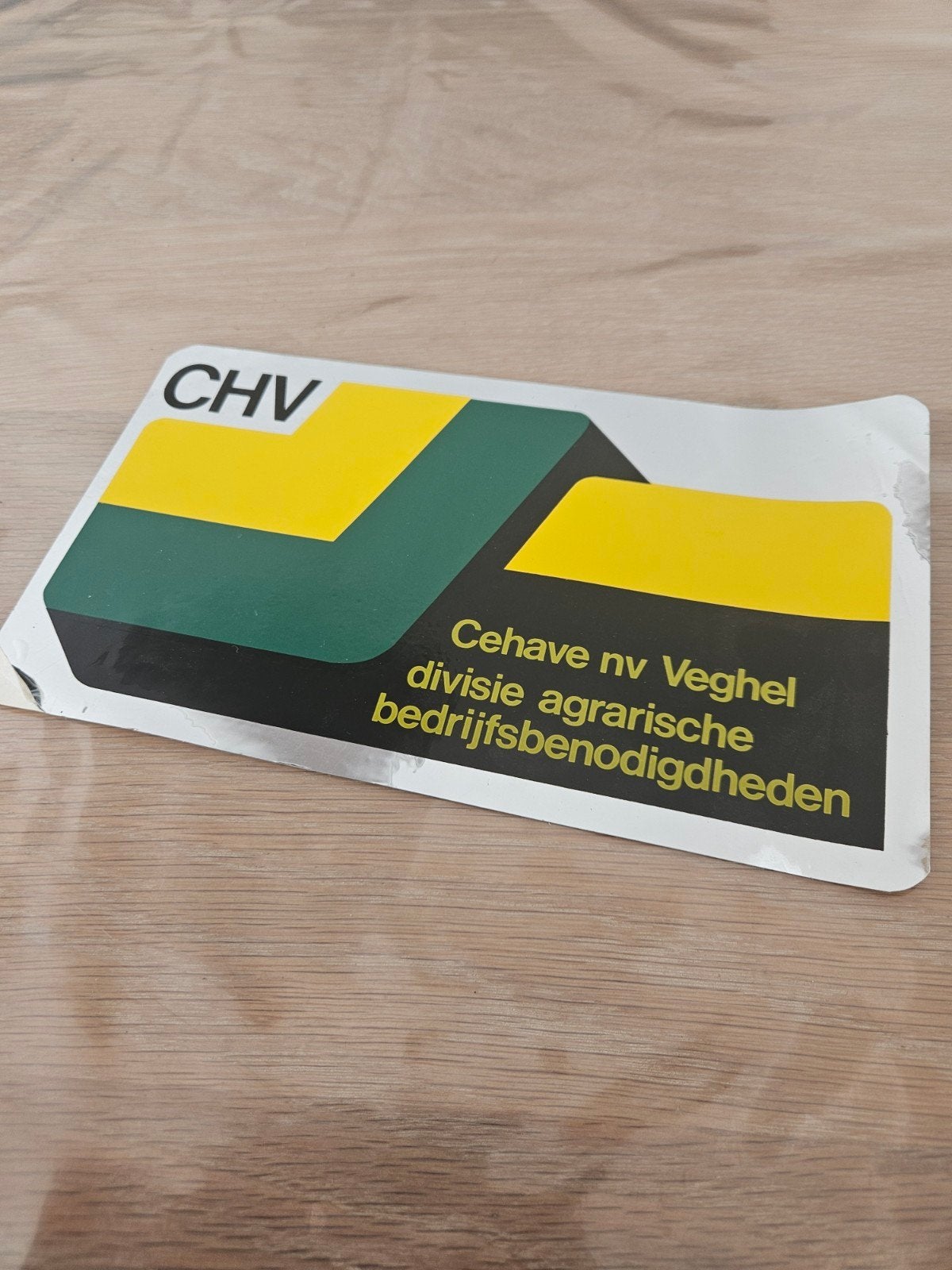 CHV Cehave nv Veghel sticker, Ophalen of Verzenden, Zo goed als nieuw