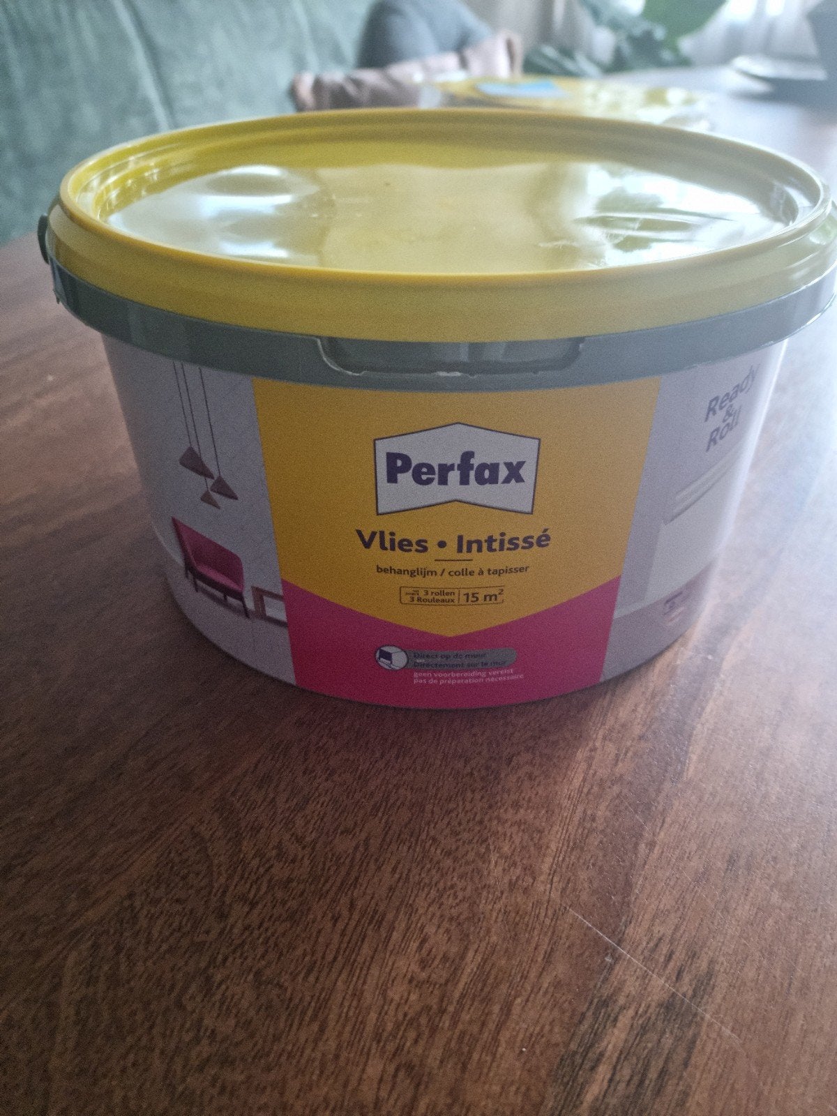 Perfax Vlies Intissé behanglijm - iets minder dan halfvol, Ophalen