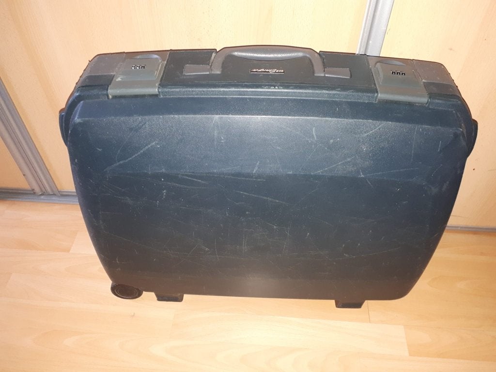 VIP Elanza koffers groen, Ophalen, Gebruikt, Hard kunststof, 70 cm of meer