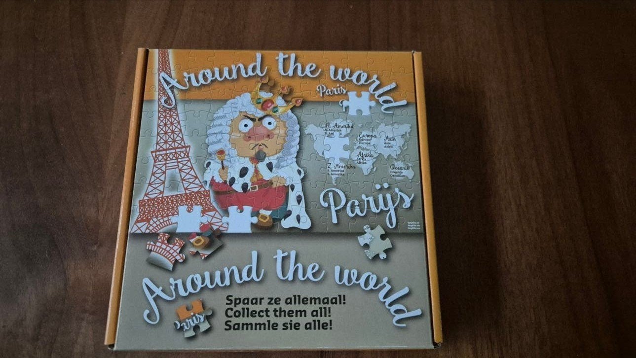 Around The world puzzel - Parijs, Verzamelen, Ophalen of Verzenden, Overige typen
