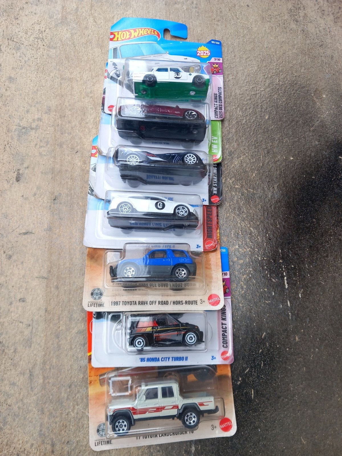 7 Hotwheels en matchbox in case, Overige merken, 1:50 of kleiner, Auto, Nieuw