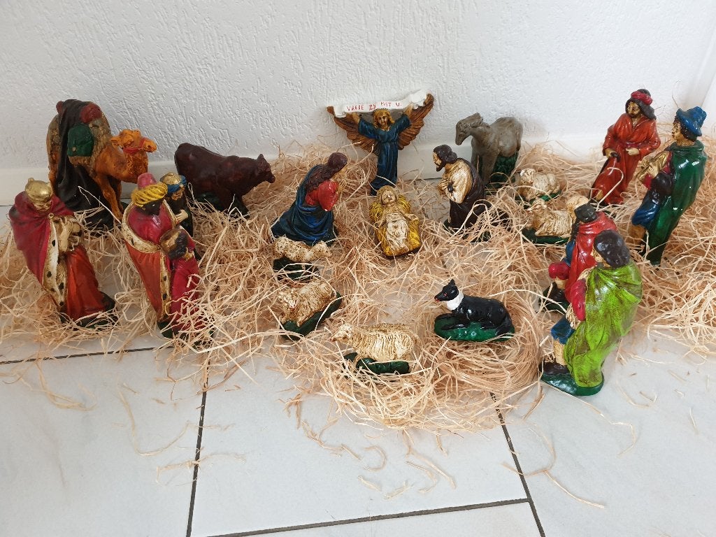 kerstgroep, Diversen, Ophalen of Verzenden, Gebruikt