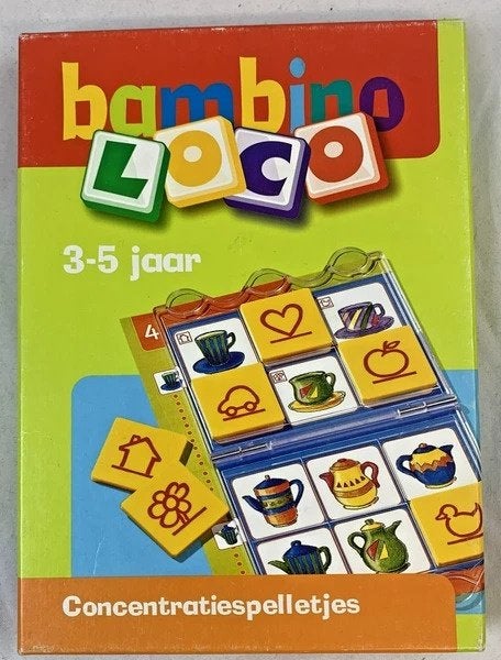 Bambino Loco Concentratiespelletjes 3-5 jr basisdoos + boek, Coolsingel 104, 3011 AG Rotterdam, Netherlands, Verzenden, Zo goed als nieuw