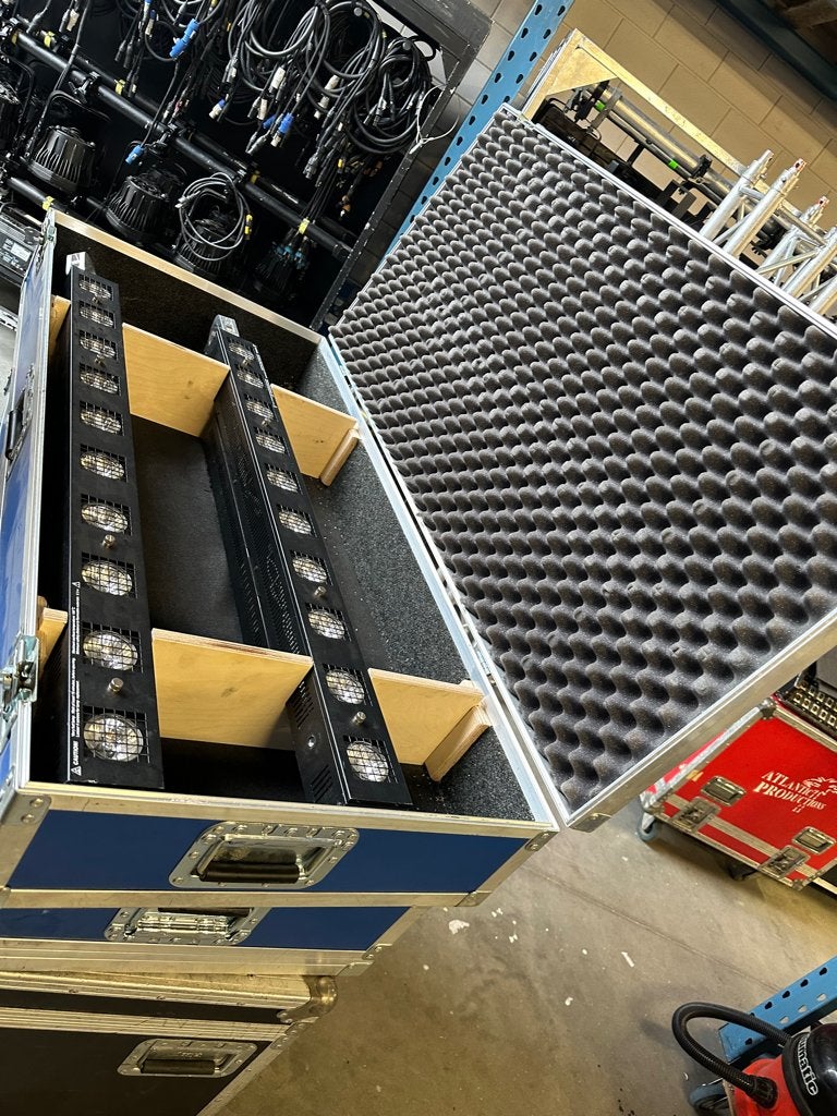 flightcase blauw, Ophalen, Gebruikt, Overige instrumenten, Flightcase