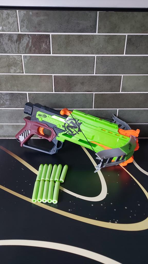 Grote Nerf Blaster Collectie met Accessoires, Ophalen of Verzenden, Gebruikt