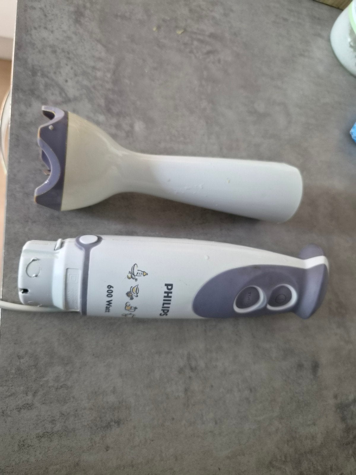 Philips staafmixer 600W - GRATIS AFHALEN, Witgoed en Apparatuur, Ophalen, Gebruikt, Blender