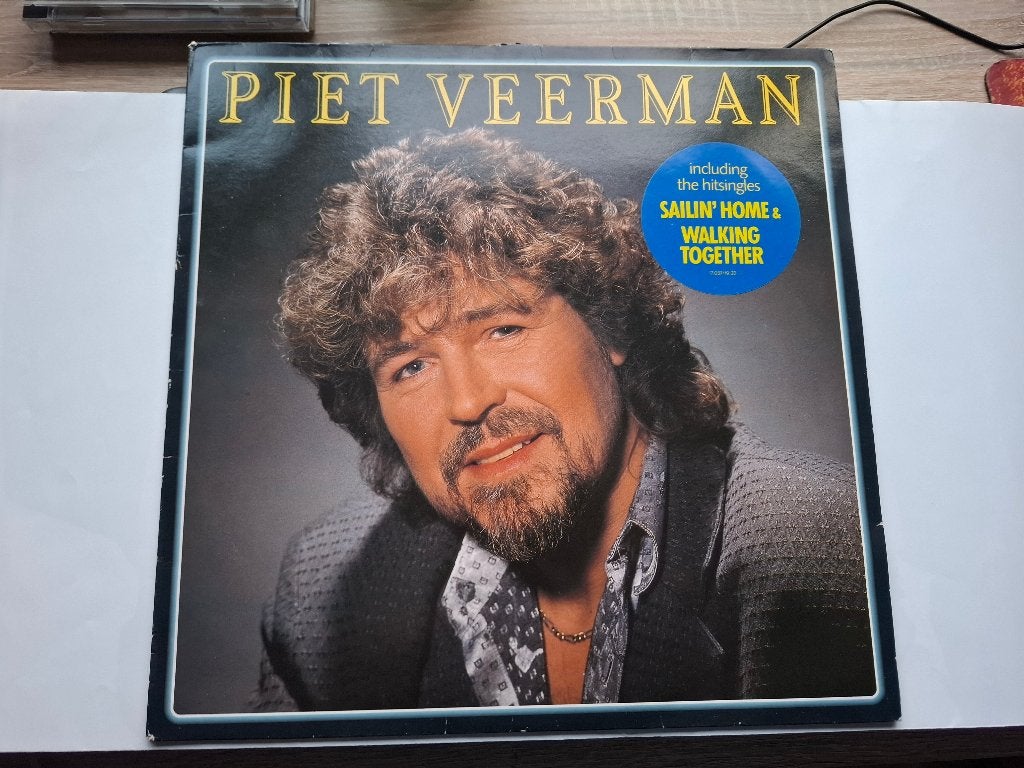 Lp Piet Veerman – Piet Veerman. (1987), Cd's en Dvd's, Vinyl | Pop, Gebruikt, Pop, LP, Beschermende buitenhoes, Inclusief binnenhoes