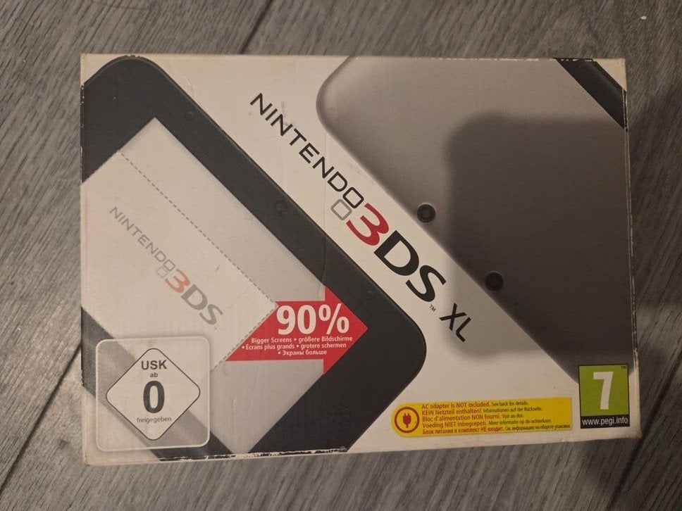 Lege doos Nintendo 3DS XL Zwart Grijs, Ophalen of Verzenden