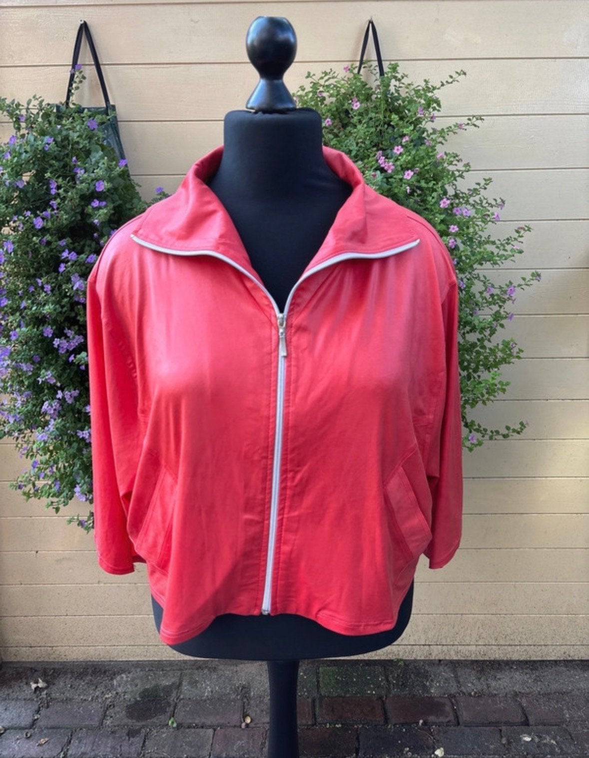 Magna jasje lederlook koraal 56/58 nieuw, Overige kleuren, Nieuw, Ophalen of Verzenden, Magna
